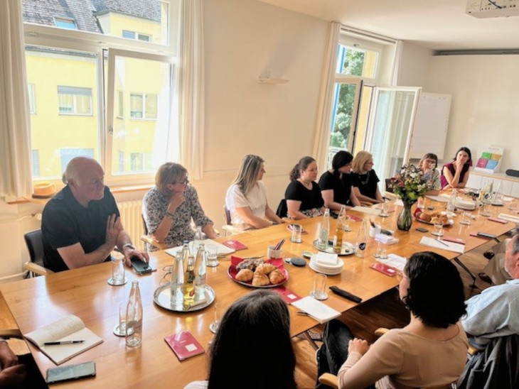 Gruppenfoto Besuch bei Diogenes, Juli 2025